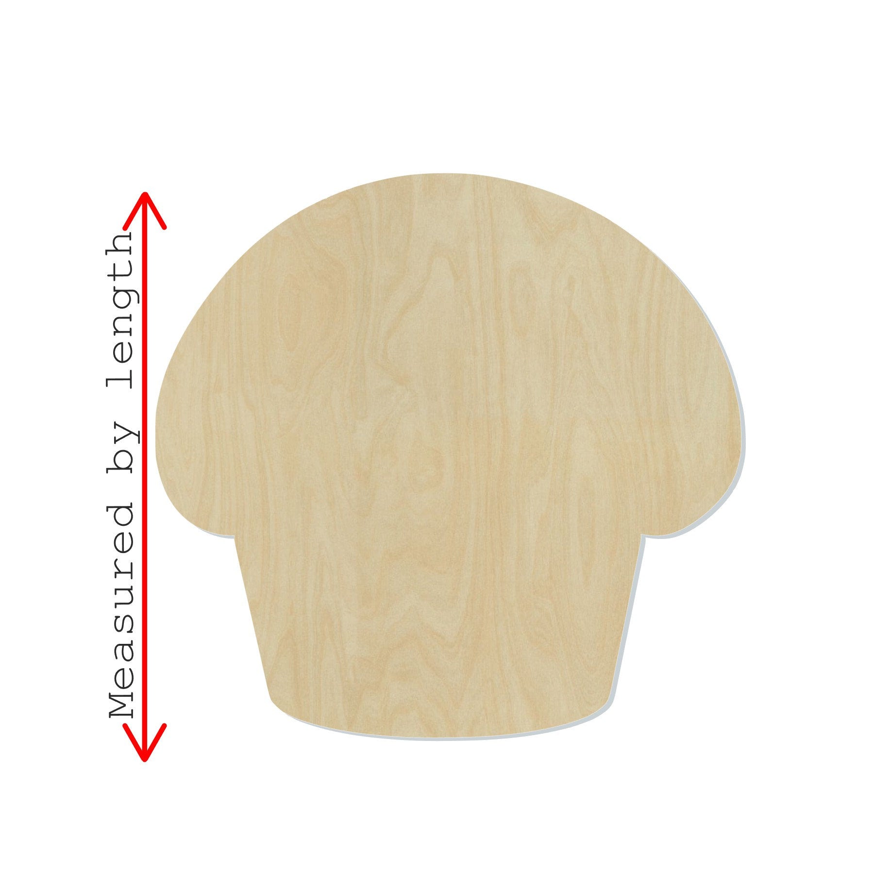 Muffin Cutout, Food, Yummy, Muffin blank #1081 - Multiple Sizes Available - Unfinished Wood Cutout Shapes