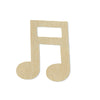 Music Note blank music camp band music cutout #1081 - Multiple Sizes Available - Unfinished Wood Cutout Shapes