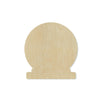 Snow Globe Blank snow winter snowing cutouts #1097 - Multiple Sizes Available - Unfinished Wood Cutout Shapes