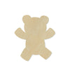 Teddy Bear Blank baby teddy  #1103 - Multiple Sizes Available - Unfinished Wood Cutout Shapes
