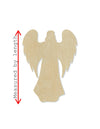Angel Blank heaven Look over me religion #1124 - Multiple Sizes Available - Unfinished Wood Cutout Shapes