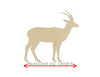 Antelope Cutout Blank zoo animals hunting #1128 - Multiple Sizes Available - Unfinished Wood Cutout Shapes