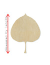Aspen Leaf blank cutout fall leaves fall colors trees #1138 - Multiple Sizes Available - Unfinished Wood Cutout Shapes