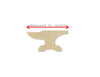 Anvil blank wood cutout wood work metal work #1161 - Multiple Sizes Available - Unfinished Wood Cutout Shapes