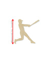 Baseball Player wood blank cutout Home Run summertime #1176 - Multiple Sizes Available - Unfinished Wood Cutout Shapes