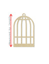 Bird Cage Bird blank wood cutouts #1178 - Multiple Sizes Available - Unfinished Wood Cutout Shapes