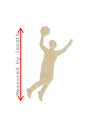 Basketball Player Wood blank cutout Sports Team #1180 - Multiple Sizes Available - Unfinished Wood Cutout Shapes
