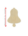 Bell Wood blank Cutouts Bell ring #1181 - Multiple Sizes Available - Unfinished Wood Cutout Shapes