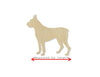 Boxer Dog Blank wood cutouts Animal blanks Mans best friend #1212 - Multiple Sizes Available - Unfinished Cutout Shapes