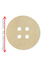 Button Shape wood cutouts blank Clothing DIY Paint #1243 - Multiple Sizes Available - Unfinished Wood Cutout Shapes