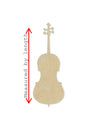 Cello Musician Music Class Band DIY paint Band #1272 - Multiple Sizes Available - Unfinished Wood Cutout Shapes