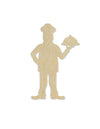 Chef Cooking blank wood cutouts Food Catering #1285 - Multiple Sizes Available - Unfinished Cutout Shapes