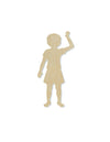 Child blank wood Cutouts DIY paint Children #1292 - Multiple Sizes Available - Unfinished Cutout Shapes