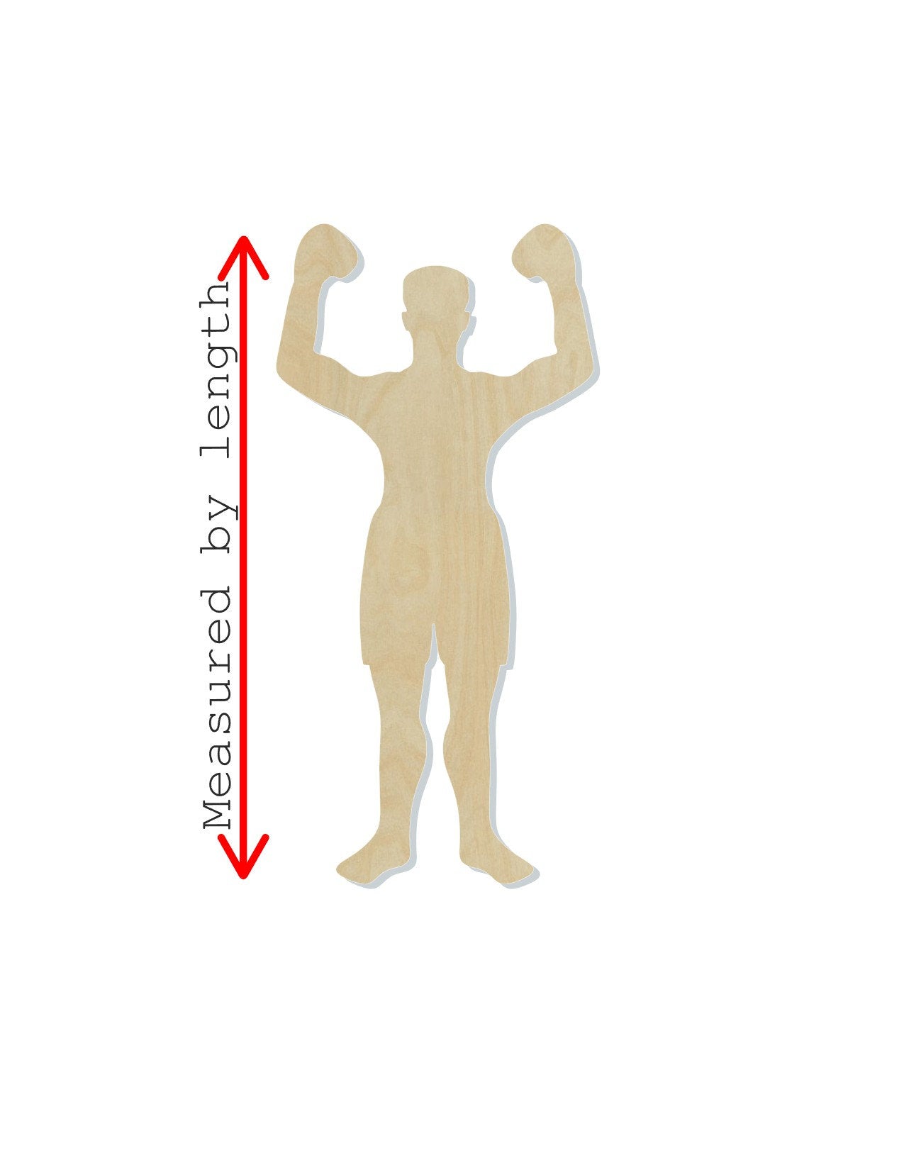 Boxer Cutout Wood Blanks Sports Cutouts paint yourself DIY Paint kit #1301 - Multiple Sizes Available - Unfinished Cutout Shapes