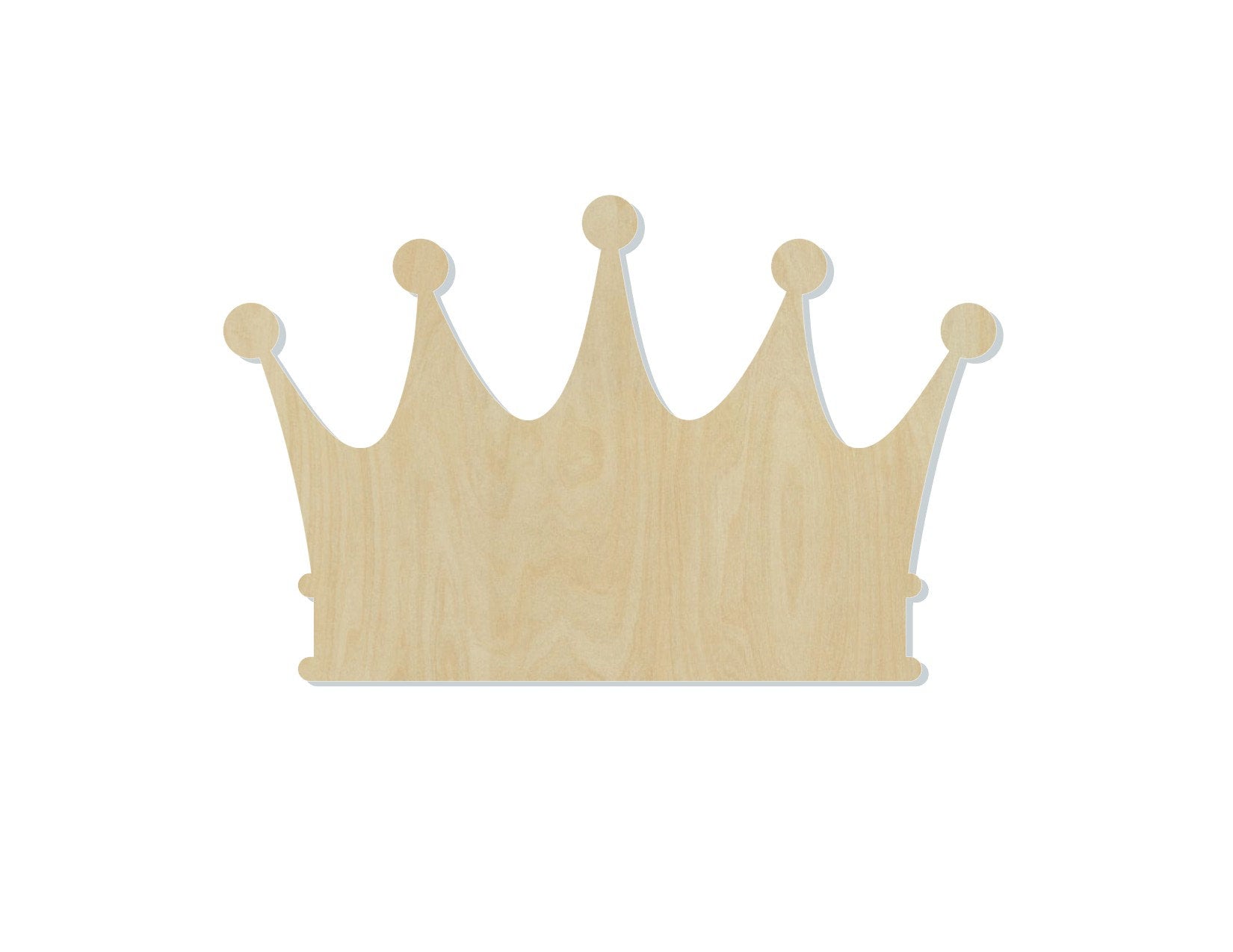 Crown Princess throne DIY paint kit wood blank cutouts Craft paint yourself #1335 - Multiple Sizes Available - Unfinished Cutout Shapes