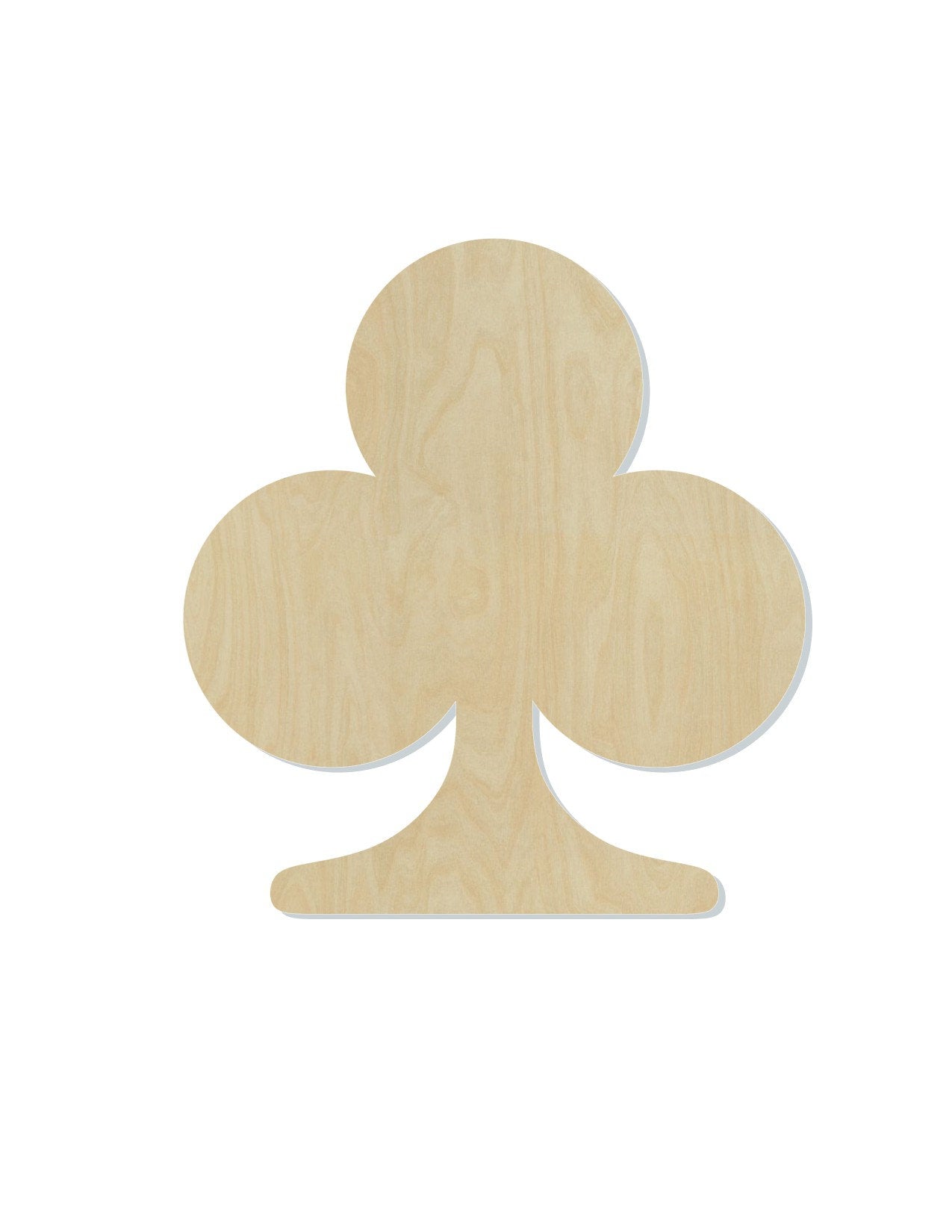 Club card DIY paint kit Cards game games #1342 - Multiple Sizes Available - Unfinished Cutout Shapes