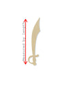 Cutlass On Guard DIY Paint kit Paint yourself #1357 - Multiple Sizes Available - Unfinished Cutout Shapes