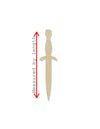 Dagger Sword DIY Paint kit wood blank cutouts shape cutouts #1360 - Multiple Sizes Available - Unfinished Cutout Shapes