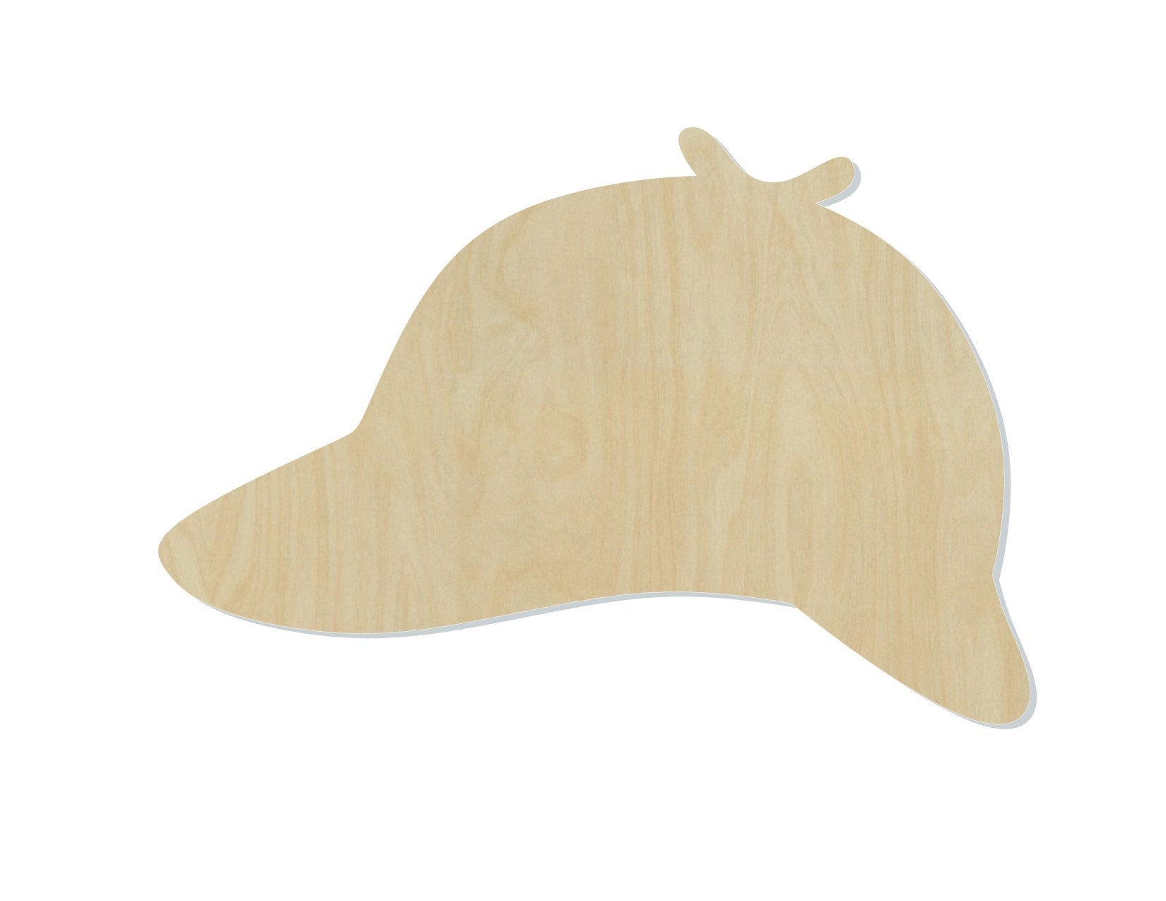 Detective Hat Cop Homicide Spy DIY paint kit Color yourself #1369 - Multiple Sizes Available - Unfinished Cutout Shapes
