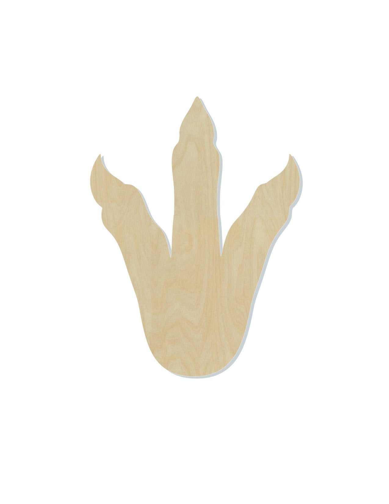 Dinosaur Footprint bedroom decor DIY paint kit Paint it yourself history zoo #1375 - Multiple Sizes Available - Unfinished Cutout Shapes