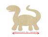 Dinosaur cutout wood blank cutouts zoo animals cutouts #1377 - Multiple Sizes Available - Unfinished Cutout Shapes