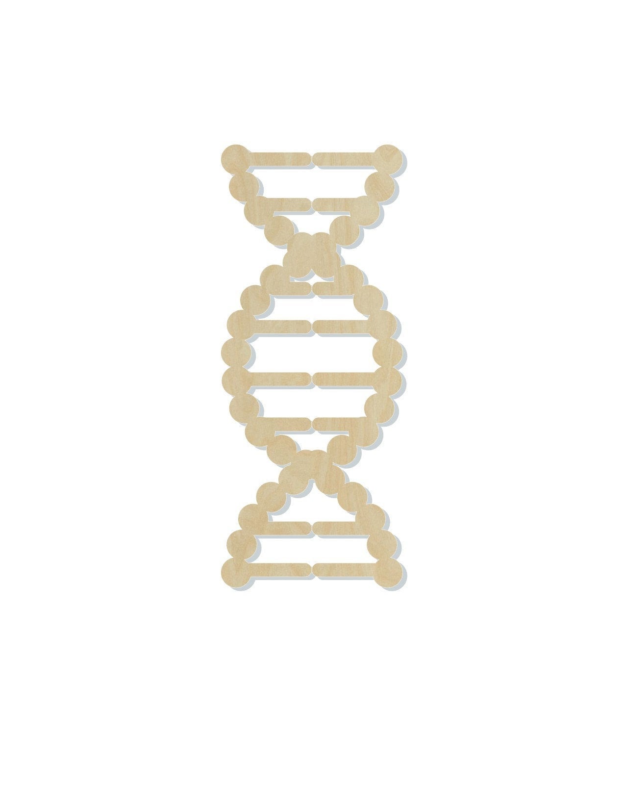 DNA Family History Paint kit wood blank cutouts DIY paint yourself #1380 - Multiple Sizes Available - Unfinished Cutout Shapes