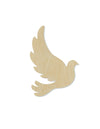 Dove cutout wood blank cutouts Love Wedding animal cutouts DIY paint #1403 - Multiple Sizes Available - Unfinished Cutout Shapes