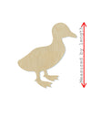 Duckling cutout ducks animal cutouts zoo pond DIY paint kit #1416 - Multiple Sizes Available - Unfinished Cutout Shapes