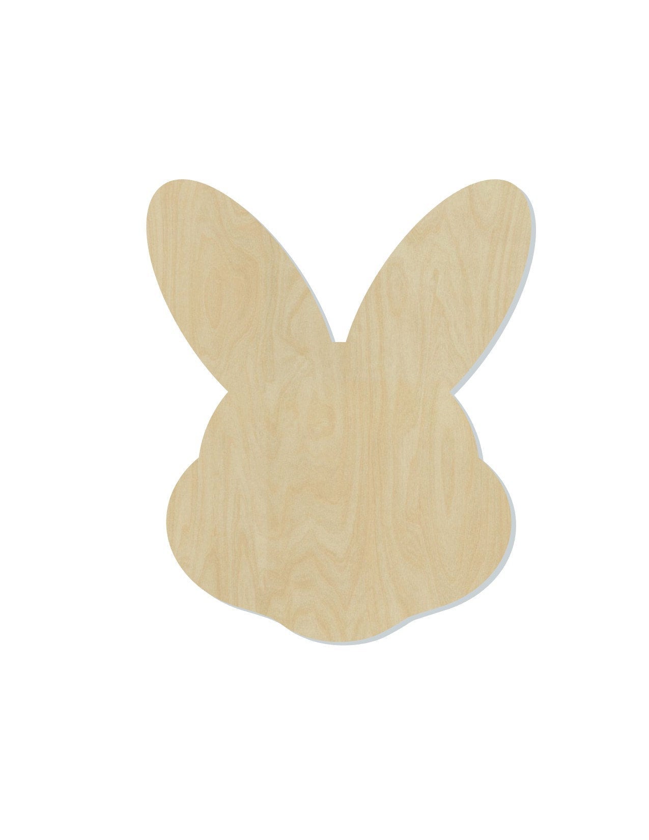 Easter Bunny Head Cutout Bunnies Paint yourself Spring time DIY Paint kit #1423 - Multiple Sizes Available - Unfinished Cutout Shapes