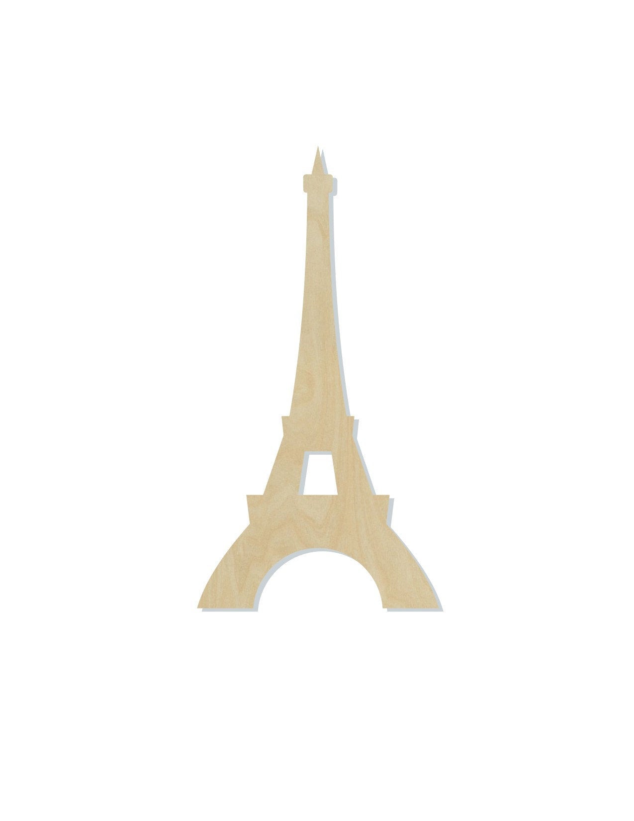 Eiffel Tower wood cutout Paris Love proposal Place DIY paint kit #1431 - Multiple Sizes Available - Unfinished Cutout Shapes