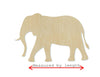 Elephant Cutout Zoo Theme zoo animal cutouts wood cutouts DIY Paint kit #1435 - Multiple Sizes Available - Unfinished Cutout Shapes