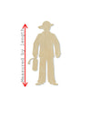 Fireman fire fighter Emergency wood cutouts DIY Paint #1467 - Multiple Sizes Available - Unfinished wood Cutout Shapes