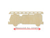 Fire Truck wood cutouts fire fighter DIY paint kit Paint yourself #1469 - Multiple Sizes Available - Unfinished wood Cutout Shapes