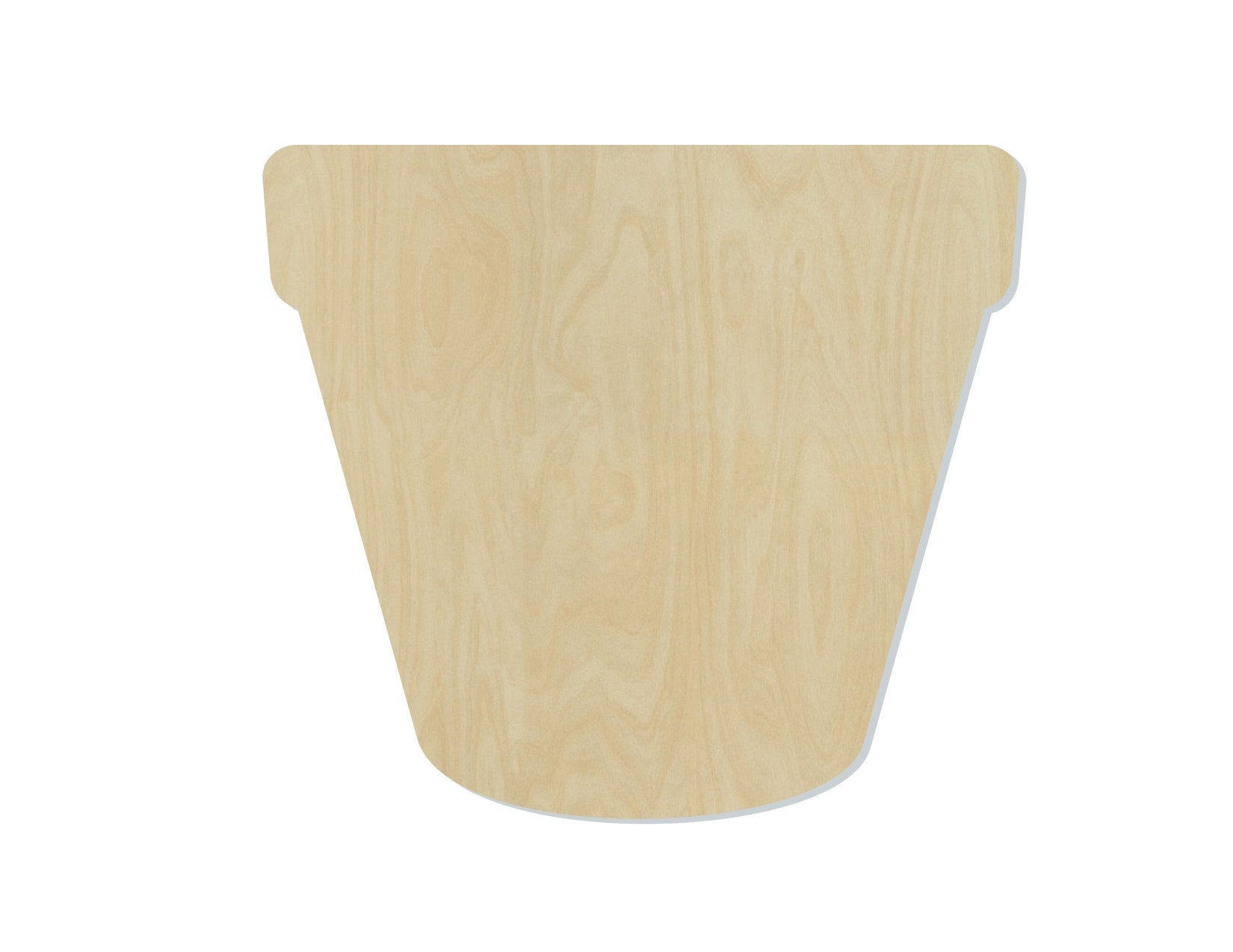 Flower Pot wood cutouts Flowers Garden Beautiful Pretty DIY Paint kit #1481 - Multiple Sizes Available - Unfinished Wood Cutout Shapes