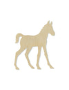 Foal wood cutouts Baby horse Farm animals animal cutouts DIY Paint kit #1498 - Multiple Sizes Available - Unfinished Wood Cutout Shapes