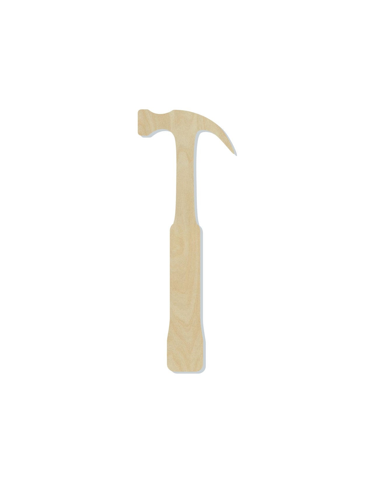 Hammer wood cutouts DIY Paint kit Father's Day Paint yourself Tools Workshop #1575 - Multiple Sizes Available - Unfinished Cutout Shapes