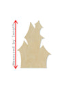 Haunted House wood cutouts Halloween craft DIY Paint Color Scary #1585 - Multiple Sizes Available - Unfinished Cutout Shapes
