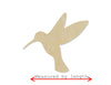 Humming Bird wood cutout wood shapes Birds Animal cutouts DIY Paint #1618 - Multiple Sizes Available - Unfinished Wood Cutouts Shapes