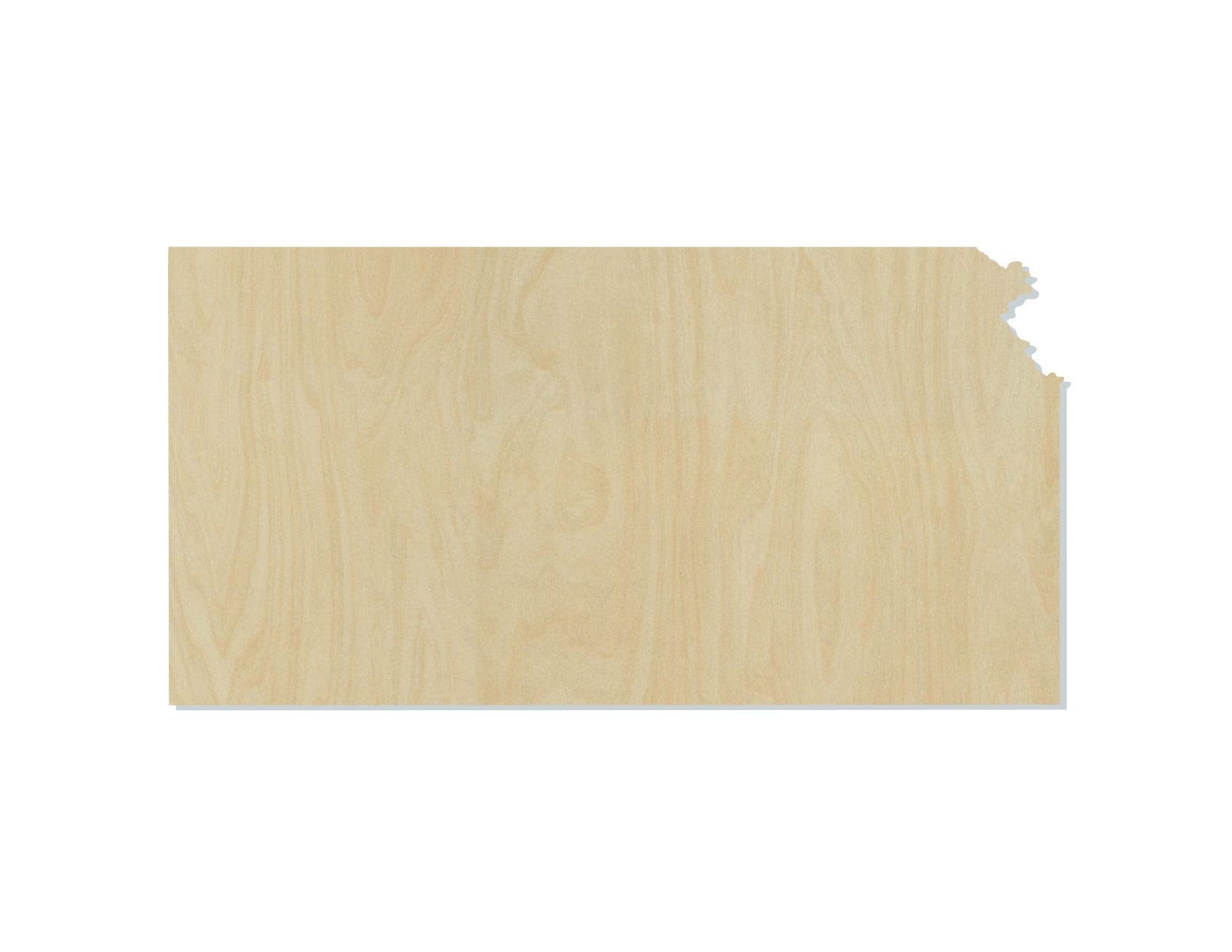 Kansas State wood cutout wood shapes State cutouts DIY Paint kit #1647 - Multiple Sizes Available - Unfinished wood Cutout Shapes