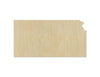 Kansas State wood cutout wood shapes State cutouts DIY Paint kit #1647 - Multiple Sizes Available - Unfinished wood Cutout Shapes