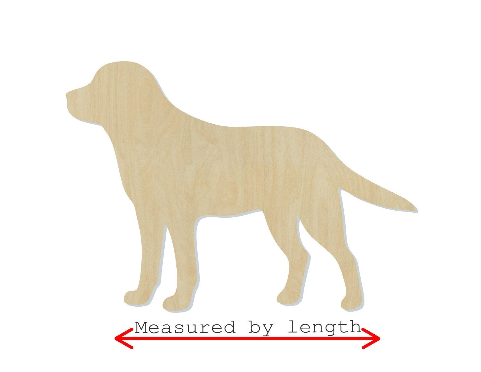 Labrador Dog wood cutouts wood shapes Dog cutouts dog shapes DIY paint kit #1661 - Multiple Sizes Available - Unfinished Wood Cutout Shapes