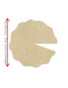 Lily Pad wood cutouts wood shapes Flowers Garden Yard Pong DIY Paint kit #1693 - Multiple Sizes Available - Unfinished Wood Cutout Shapes