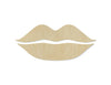 Lips wood cutouts wood shapes Valentine's Kiss Me DIY Paint kit #1697 - Multiple Sizes Available - Unfinished Wood Cutout Shapes