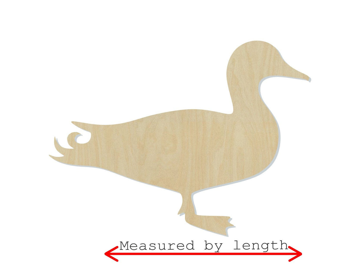Duck Roughouts Mallard Duck wood cutouts wood shapes Animal cutouts DIY Paint kit #17 ...