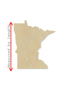 Minnesota State blank wood cutouts State Pride DIY Paint #1744 - Multiple Sizes Available - Unfinished Cutout Shapes