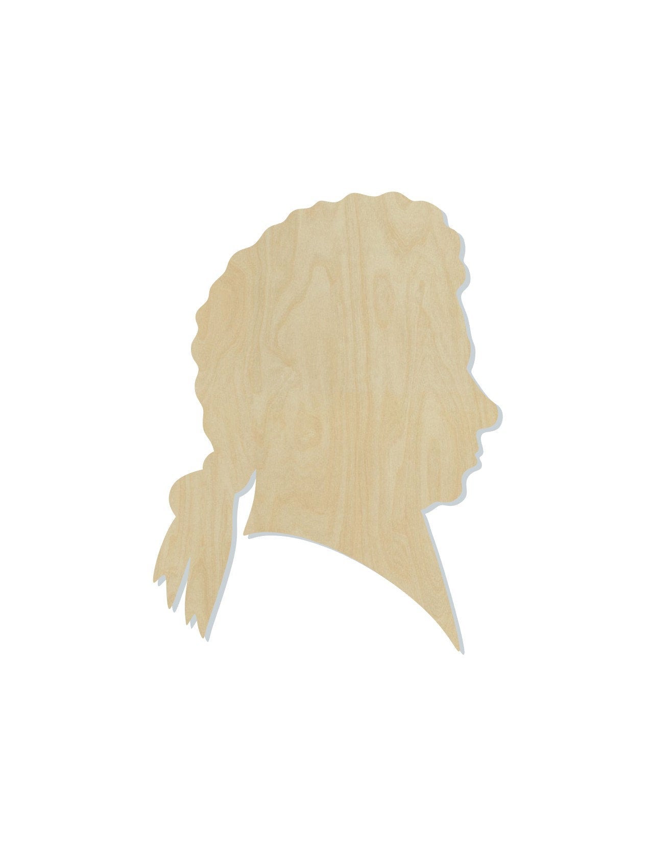 Mozart wood shape wood cutouts Musician DIY Paint kit #1765 - Multiple Sizes Available - Unfinished Wood Cutout Shapes