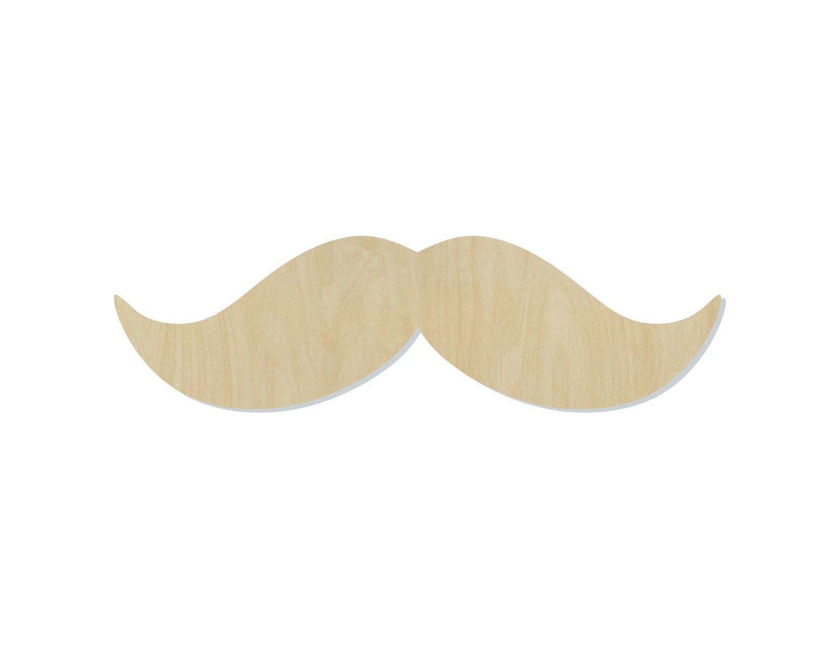 Mustache wood shape wood cutouts Mr Man Little Man Boy DIY Paint kit #1772 - Multiple Sizes Available - Unfinished Wood Cutout Shapes