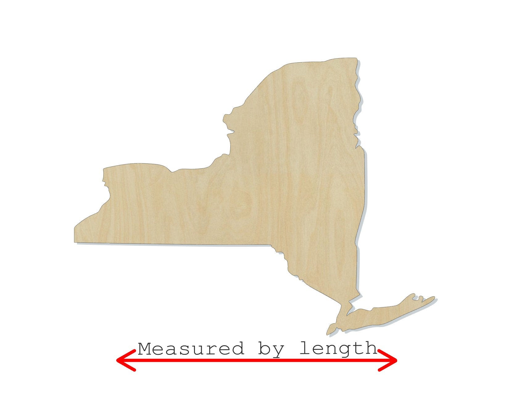 New York State wood shape wood cutouts State cutouts State Shapes DIY #1781 - Multiple Sizes Available - Unfinished Wood Cutout Shapes