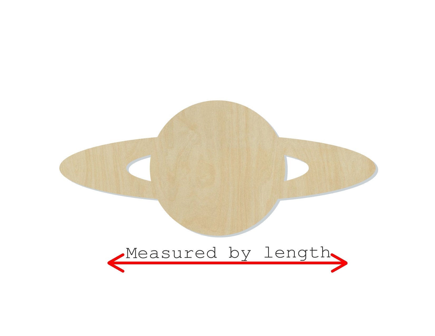 Planet wood shape wood cutouts DIY paint kit #1864 - Multiple Sizes Available - Unfinished Wood Cutout Shapes