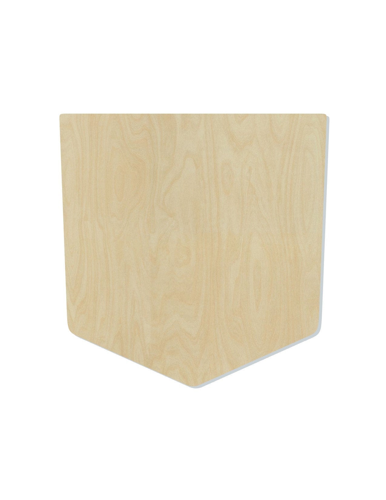 Pocket wood shape wood cutouts clothing clothes DIY Paint kit #1867 - Multiple Sizes Available - Unfinished Wood Cutout Shapes